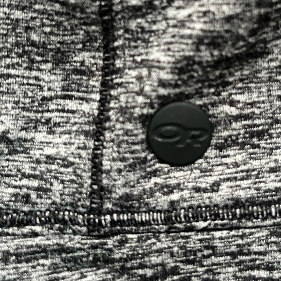 Outdoor Research Gray Melody Zip Up Long Sleeve Mock Neck Jacket Size M Athletic - Picture 3 of 9